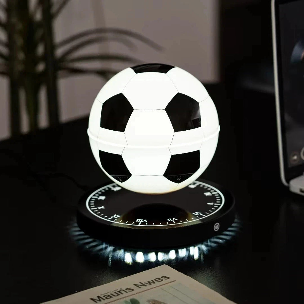 Magnetic Levitate Soccer Lamps Floating Football LED 360 Rotation World Cup 2026