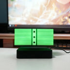 GTA Floating Money Lamp – Square Base Magnetic Levitating LED Dollar Night Light, Green Glow Gaming Decor